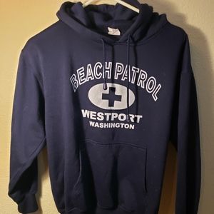 Juniors girls thick sweatshirt beach patrol